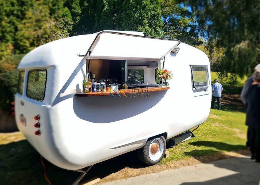 Coffee Van Equipment - Fully Equipped Caravan Bar Vending Carts