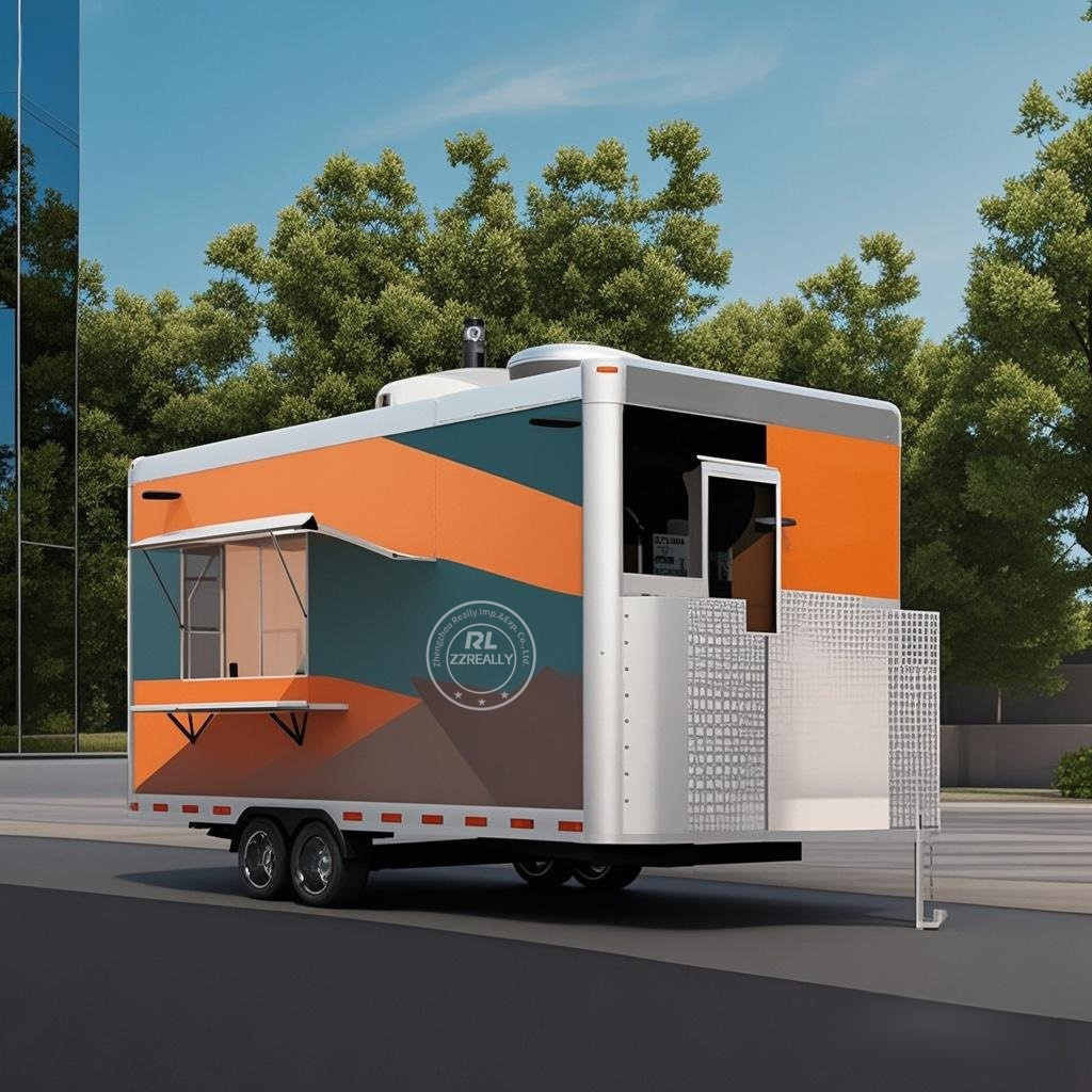 Coffee Van Equipment - Snack Fast Food Truck Mobile Kitchen