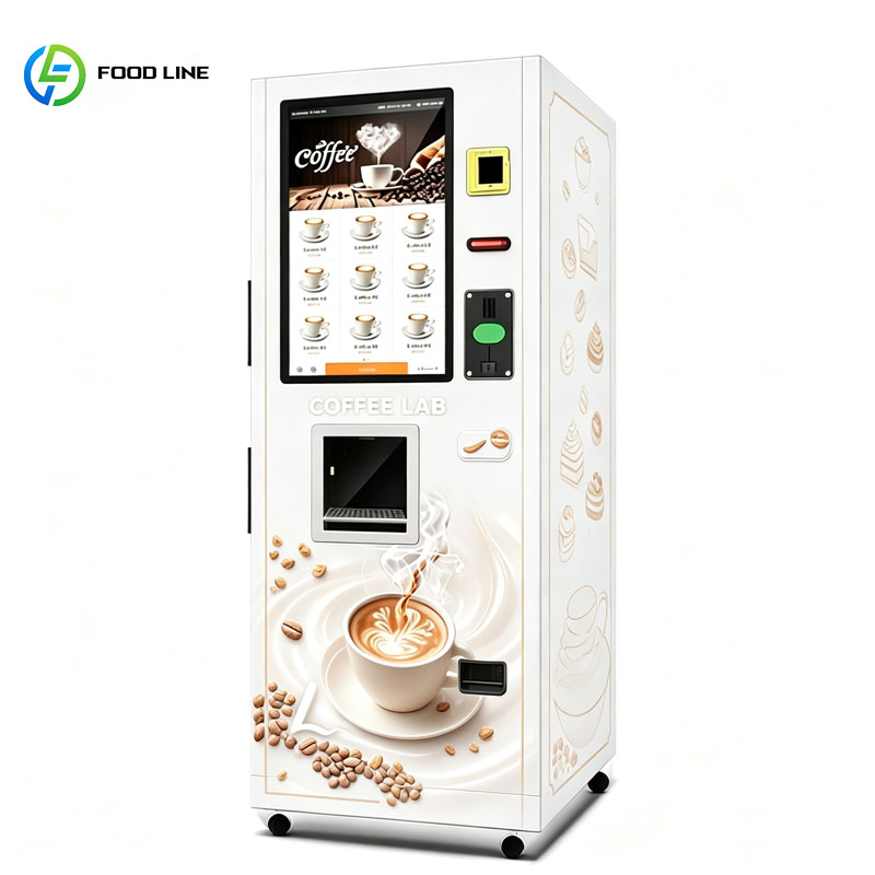 Equipment Of Coffee Machine - Coffee Vending Machine Fresh Ground Bean