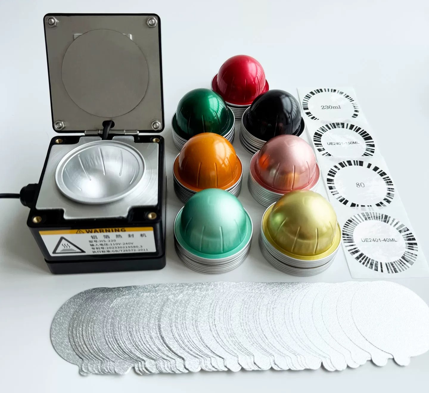 Equipment Of Coffee Machine - Coffee Sealing Machine Manual Heat Sealer