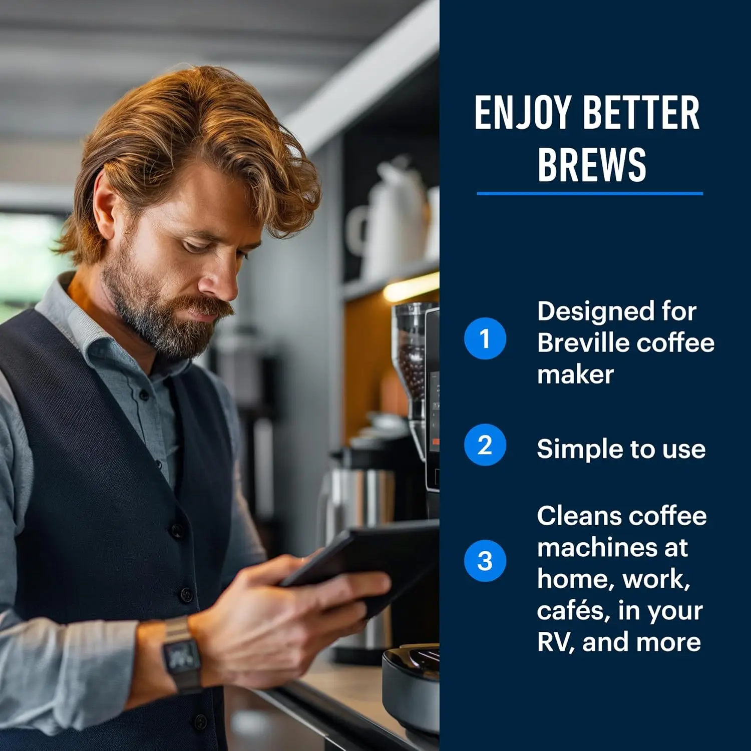50/10piece Espresso Machine Cl - Breville Espresso Barista Touch 评论和价格