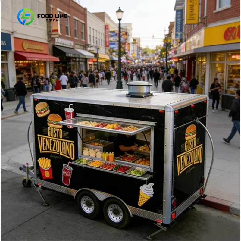 Square-shaped Restaurant Equip - Coffee Van Equipment 评论和价格