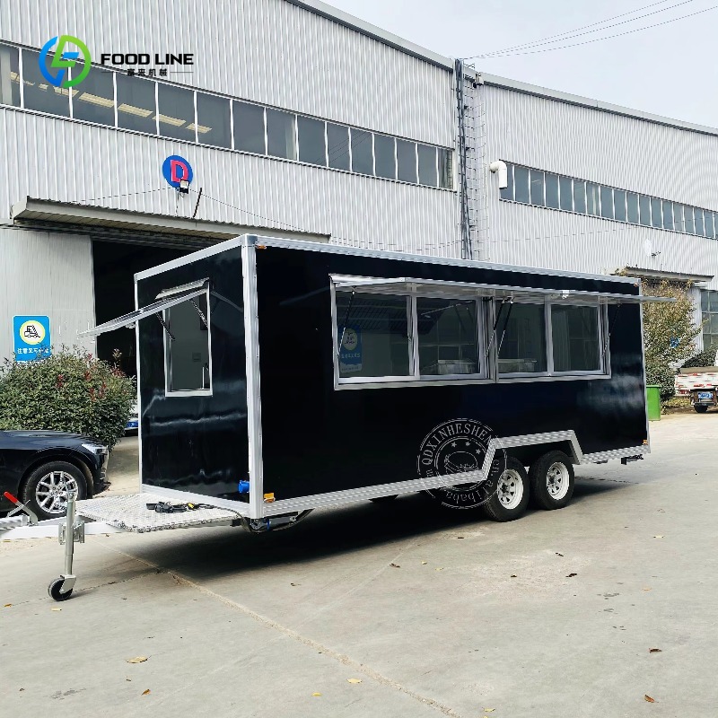 New Mobile Coffee Trailer Food - Coffee Van Equipment 评论和价格
