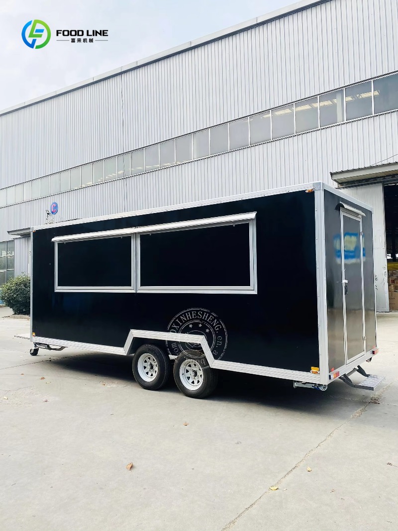 New Mobile Coffee Trailer Food - Coffee Van Equipment 评论和价格