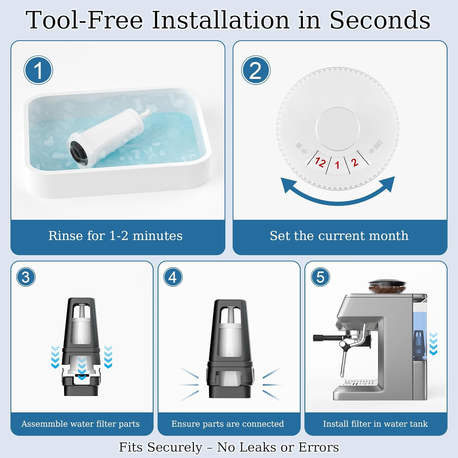 Replacement Water Filter for B - Breville Espresso Barista Touch 评论和价格