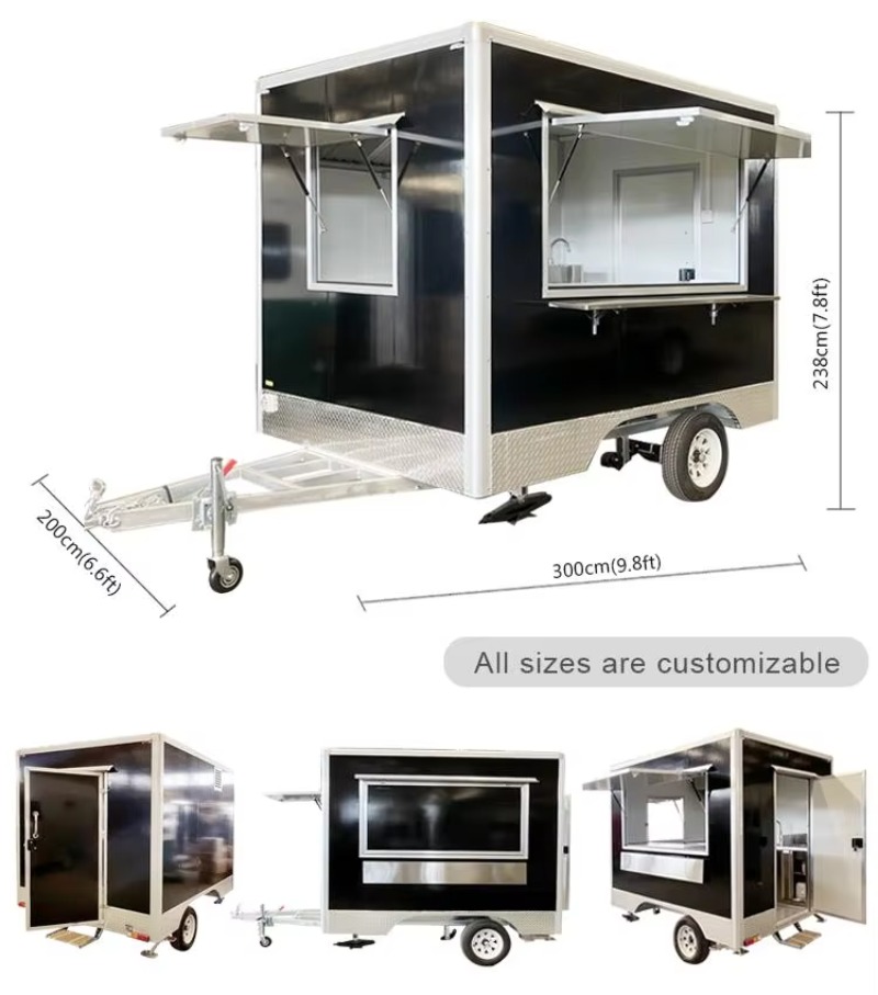 Pizza Coffee Camper Van Mobile - Coffee Van Equipment 评论和价格