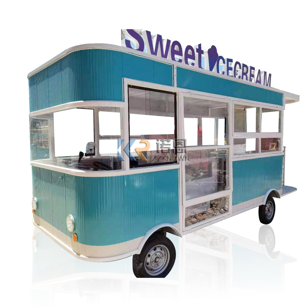 In Stock 5M Mobile Food Truck  - Coffee Van Equipment 评论和价格