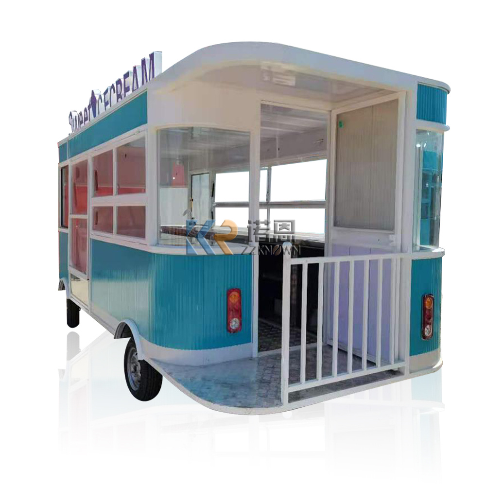 In Stock 5M Mobile Food Truck  - Coffee Van Equipment 评论和价格