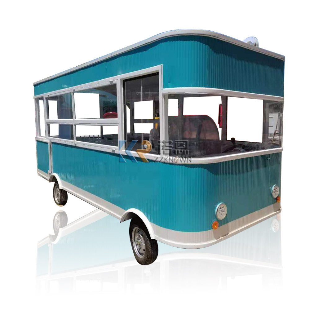 In Stock 5M Mobile Food Truck  - Coffee Van Equipment 评论和价格